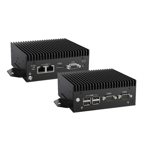达文nbc微型工控机 j1900迷你小主机 x86工业控制电脑